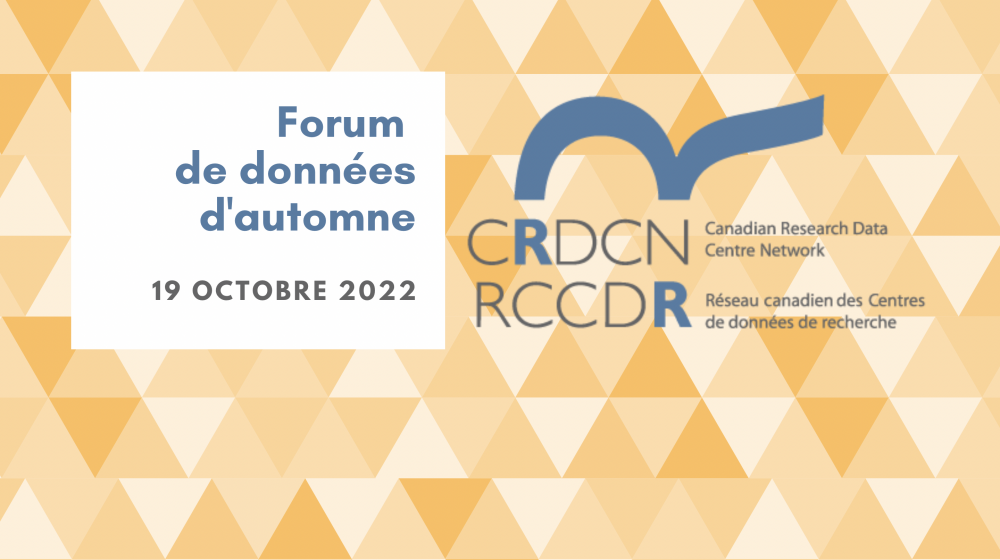 Forum de données d'automne 2022