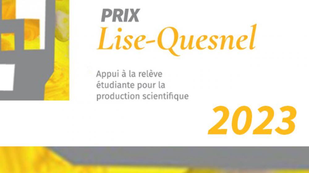 Prix Lise-Quesnel 2023